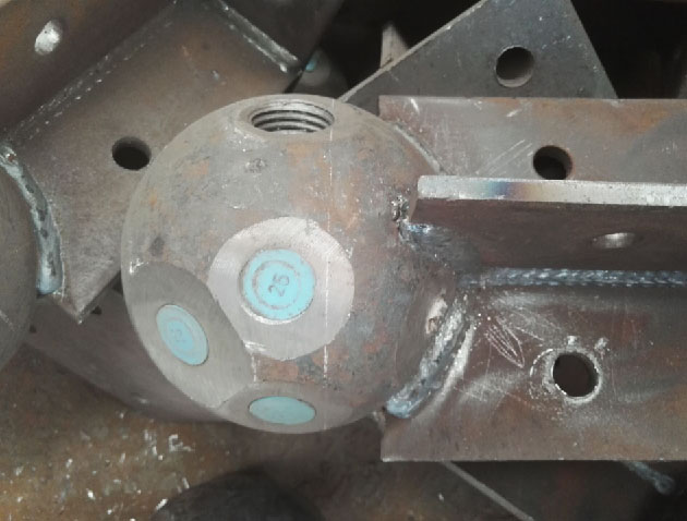 杭州螺栓球球塞，网架配件