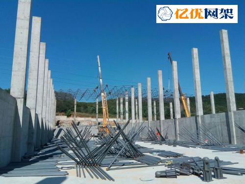 杭州料棚网架设计